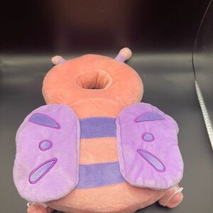 Marvin’s babyguard head protector pillow Pink and Purple butterfly